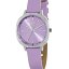 Reloj Marea Mujer Esfera Violeta y Brazalete de Piel lila